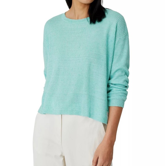 Eileen Fisher Sweaters - Eileen Fisher Delave Organic Linen Pullover